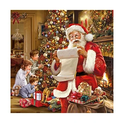 Image of Ambiente 3 Ply Paper Lunch Napkins Christmas Eve