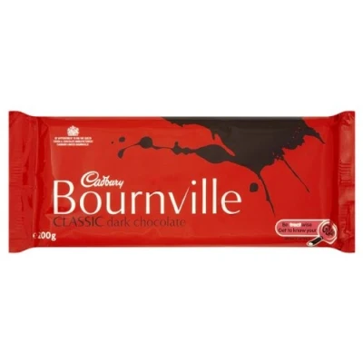 Image of Cadbury Bournville Classic Dark Chocolate 200g Pack of 18