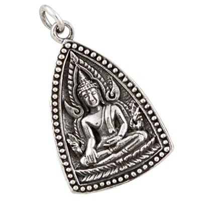 Image of Buddha Pendant, 925 Silver