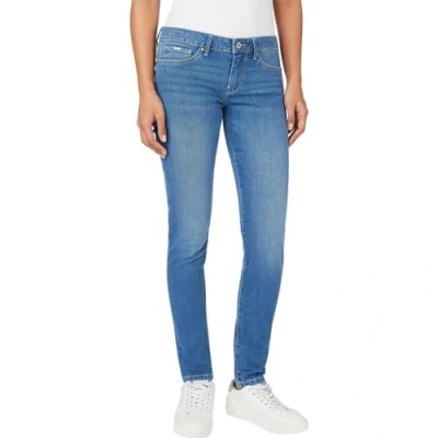 Image of Pepe Jeans Skinny Fit lightblue denim, Women&#039;s, Size: 27, Light/blue denim