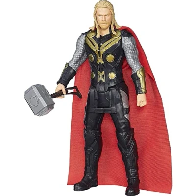 Image of Nerf Marvel Avengers Age of Ultron Titan Hero Tech Thor Figure