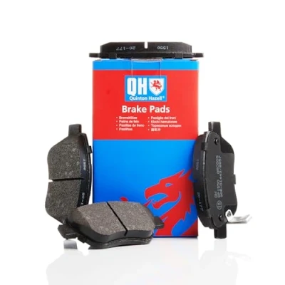 Image of 93169292 Brake pad set QUINTON HAZELL BP1550 VAUXHALL: Corsa Mk3, Adam, FIAT: Panda II Hatchback, Doblo I Cargo, OPEL: D Hatchback