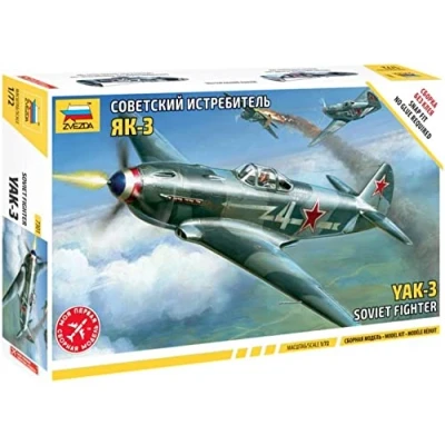 Image of Zvezda 500787301 1:72 WWII Yak 3 Soviet Fighter Aircraft