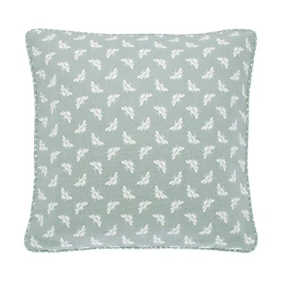Image of Walton &amp; Co Moss Bee Poly Fill Cushion