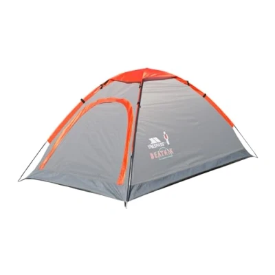 Image of Trespass Beatnik, Smoke, 2 Person Tent 200cm x 120cm 100cm / 1,8kg Waterproof Fire Retardant, Grey