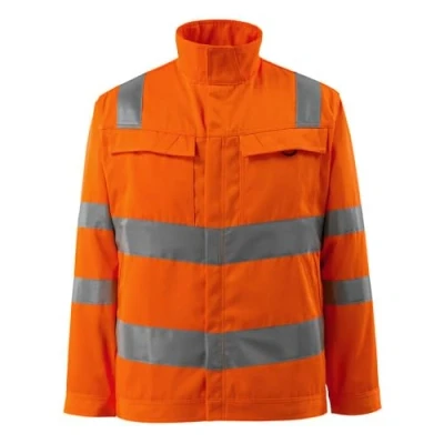 Image of Mascot 16909 860 14 Bunbury Safe Light High Durability One Tone Class 3 Jacket, Size 4XL, Hi Vis Orange