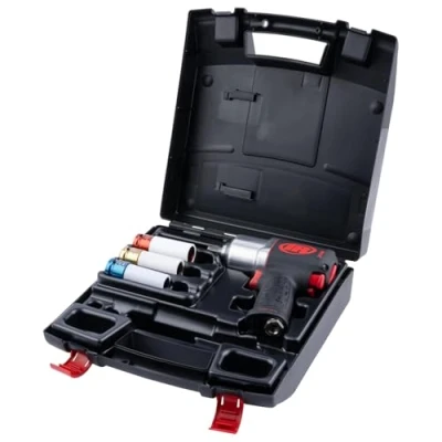 Image of Ingersoll Rand 2136QXPA 3SK 1/2&quot; Air Impact Wrench, Quiet, 1500 Nm, Friction Ring Retainer, Pistol