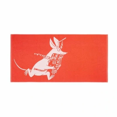 Image of Finlayson Moomin Sniff 100% Cotton Bath Towel 70 x 140cm
