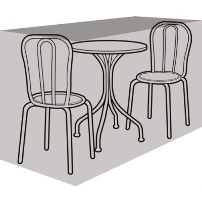 Image of Garland 2 Seater Small Bistro Set Cover Green, 7 Year Warranty