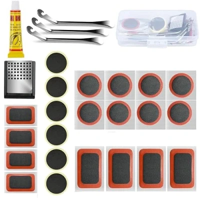 Image of Sukudon Puncture Repair Kit Bicycle Kit, practical Bike Tyre for emergencies