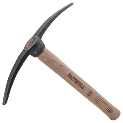 Image of Faithfull Chisel &amp; Point Mortar Pick Hickory Handle