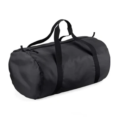 Image of COOZO Packaway Barrel Bag Black/Black One Size