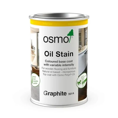 Image of osmo Oil Stain (3514 Graphite, 500ml)