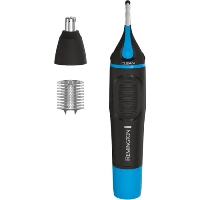 Image of Remington NE3845A Nose, Ear &amp; Detail Trimmer with CleanBoost Technology, Black