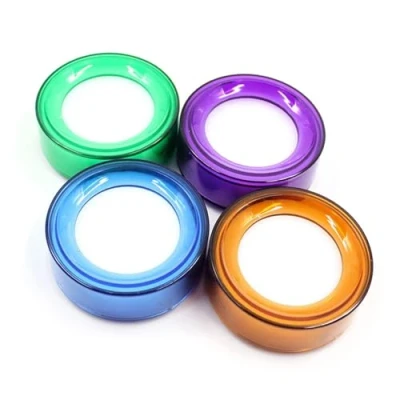 Image of Finger Wet Sponge Cup Moistener for Counting Currency Paper Money Bill Random Color Office Stationery Supplies