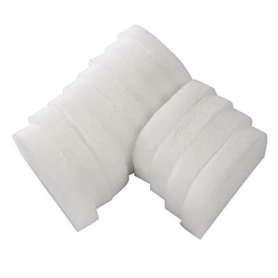 Image of LTWHOME Compatible with Polishing Filter Pads Fit For Fluval 104 105 106 204 205 206 (Pack of 12)