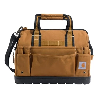 Image of Carhartt Legacy Tool Bag 16 Inch w/ Molded Base, Brown