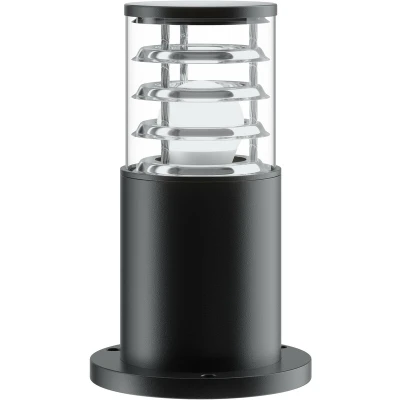 Image of Bronx Outdoor Pedestal Light Black, IP54
