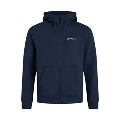 Image of Berghaus Men&#039;s Logo Full Zip Hoody, Grey Marl, 3XL