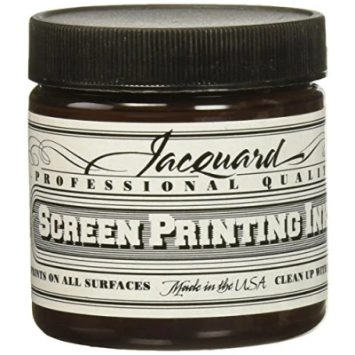 Image of Jacquard Screen Printing Ink, Brown, 4 oz