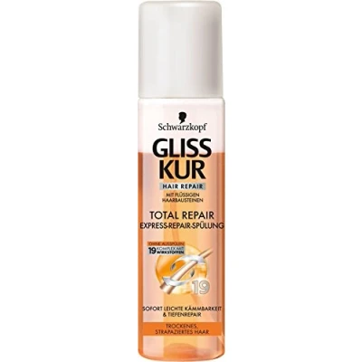 Image of Gliss Kur Total Repair Express Conditioner Pack of 3 x 200 ml