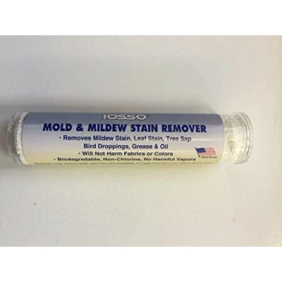 Image of Iosso MOULD &amp; MILDEW STAIN REMOVER CONCENTRATED POWDER MOLD CANOPY CANVAS CLEANER TENT AWNING (4oz)
