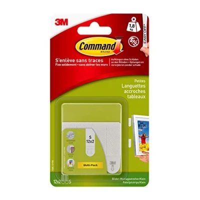 Image of Command 17202 Small White Picture Mounting Strips S