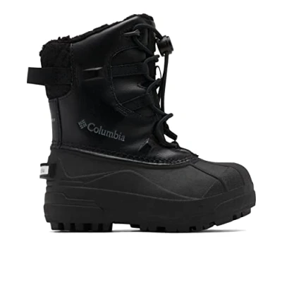 Image of Columbia Youth Unisex Little CHILDRENS BUGABOOT CELSIUS Boots, Black, Graphite, 11.5