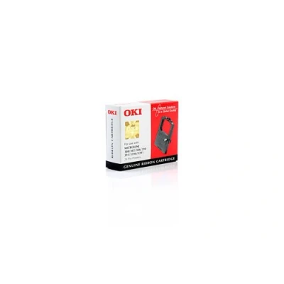 Image of Ribbon Original OKI 1x Black 09002309 / ML 390 for Microline 380