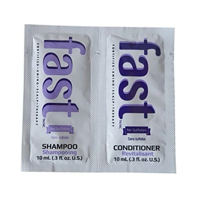 Image of Fast Shampoo &amp; Conditioner SLS FREE Sachets Hair Growth 10ml X10