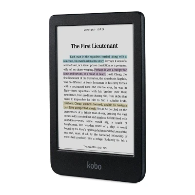Image of Kobo Clara Colour eReader 6 Glare Free E Ink Kaleido™ 3 Display Dark Mode Option Waterproof Audiobooks 16GB of Storage Black