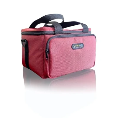 Image of MedActiv iCool MediCube ULTRA Insulated Medication Kit (36 Hours Between 2 and 8 Degrees), Red