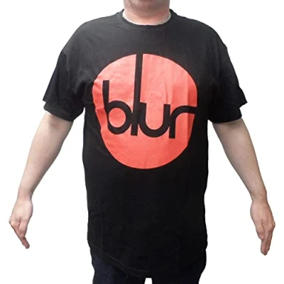 Image of Mazeys Mens Official Blur T Shirts (Large, Circle Logo)