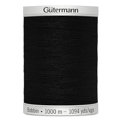 Image of Gutermann Sulky Bobbin Machine Embroidery Thread 1000m 1005 Each