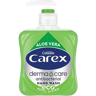 Image of Carex Handwash Aloe Vera 250ml Anti Bacterial Pack of 6