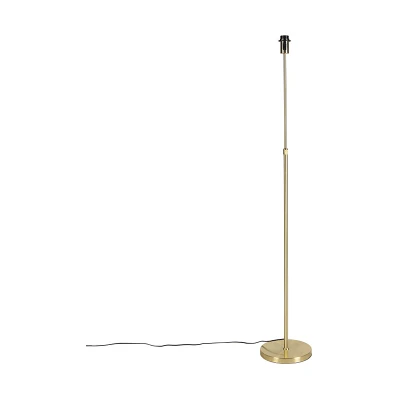 Image of Qazqa Vintage Floor lamp GoldIBrass Without ShadeÂ Parte Modern Suitable for LED E27 1 Light Steel Bedroom I
