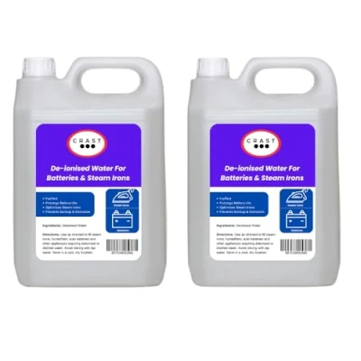 Image of Crast De ionised Water Batteries &amp; Steam Irons 2.5L (Pack 2)