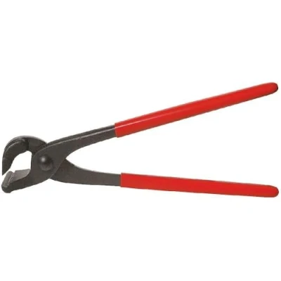 Image of Bessey D355 with PVC Handles Fold up Forceps, Black/Red
