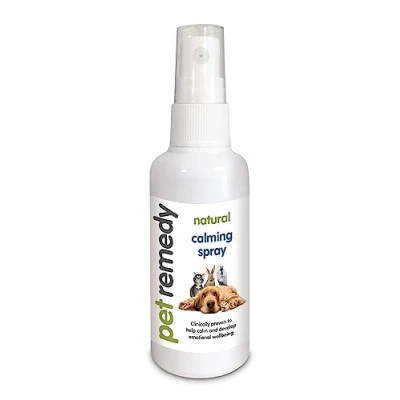 Image of Pet Remedy Calming Spray 75ml Dog Anxiety Relief and Cat Product Relieves Separation Anxiety, Stress from Fireworks, House Moves, Companion Loss &amp; More …