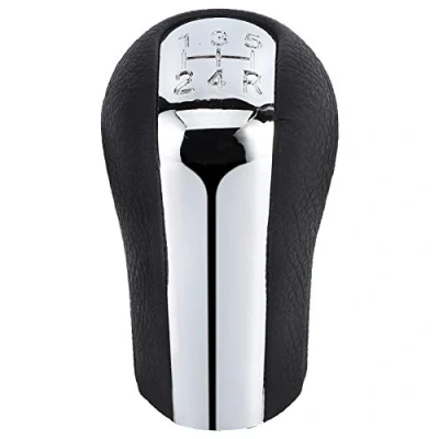Image of Qiilu 5 Speed Car Gear Stick Shift Knob Head