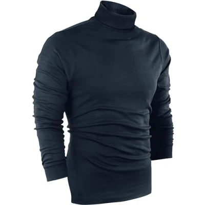 Image of Utopia Wear Men&#039;s Sweater T Shirt, Navy, L