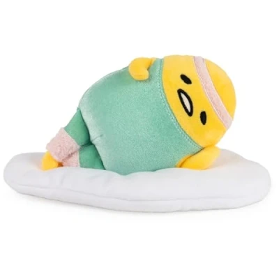 Image of GUND Sanrio Gudetama The Lazy Egg Stuffed Animal, Eggercise Plush Toy for Ages 8 and Up, 5
