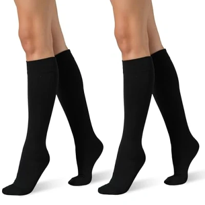 Image of NOLOGO Thermal Socks For Women Welly 2 Pairs Vancouver Womens Socks, Winter Thick Warm Knee, Fleece Women, Nordic Boot