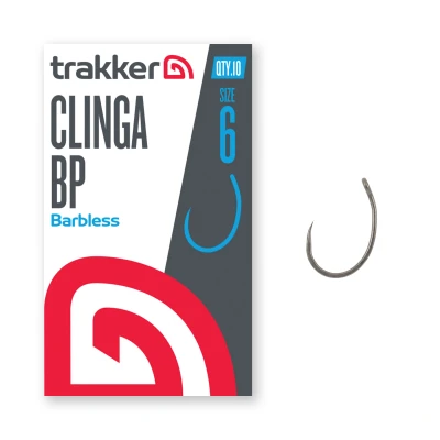 Image of Trakker Clinga BP hooks Barbless Size 6 (10 pieces) Carp