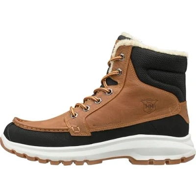 Image of Helly Hansen Garibaldi V3 Winter boots, Men&#039;s, Size: 8.5, New wheat/black Leather and textile