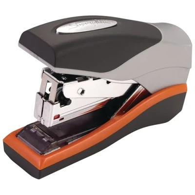 Image of Swingline Stapler, Optima 40, Compact, Low Force, 40 Sheets, Black/Silver (S7087842)