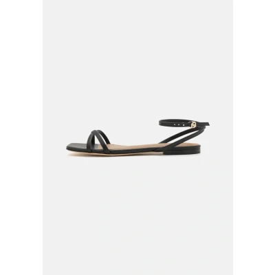 Image of BOSS Charlize Sandals, Women&#039;s, Size: 8, Black Leather