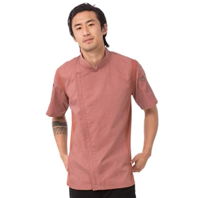 Image of Chef Works Men&#039;s Bcsz009bril s Jacket, Brick, L UK