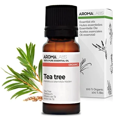 Image of BIO Tea Tree Essential Oil 10mL 100% Pure, Natural, Chemotyped and AB Certified AROMA LABS (French Brand)