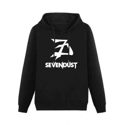 Image of BLUE CAPTAIN Sevendust Band Pullover Hoody For Men Hooded Black XL